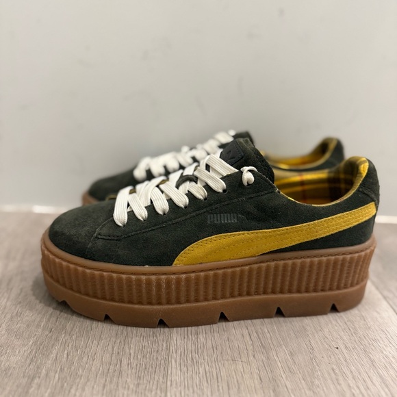 Puma Fenty x Wmns Cleated Creeper 'Rosin' Size 9w Puma by Rihanna - Picture 1 of 9